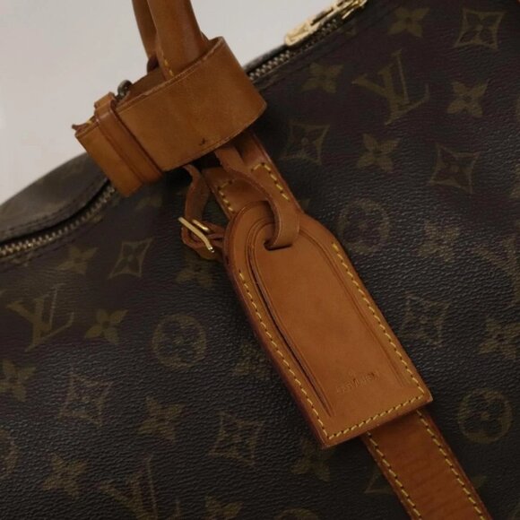 LOUIS VUITTON Monogram Keepall 55 Boston Bag M41424 LV Auth 131776 - Picture 14 of 16